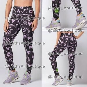 🖤Zumba Leggings(E039)-Size XS for Women
